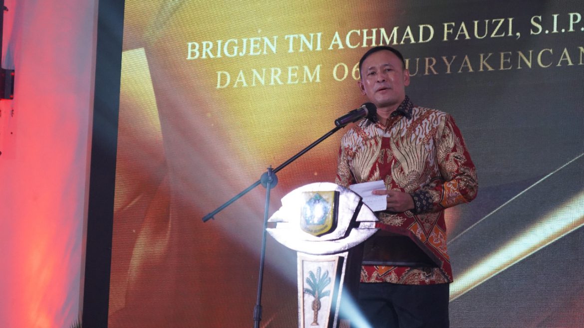 Danrem 061/Sk; Perkokoh Sinergitas Forkopimda Disampaikan Saat Lepas Sambut Dandim 0621/Kab Bogor dan Kapolres Bogor