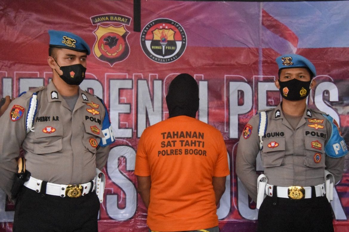 Personil Sat Lantas Polres Bogor Berhasil Gagalkan Aksi Pencurian Mobil, Yang Tersangkanya Merupakan Seorang Residivis