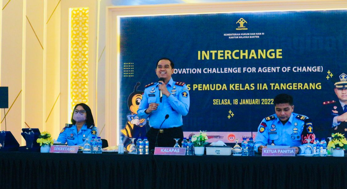 28 Tim INTERCHANGE Tampilkan 34 Inovasi Untuk Lapas Pemuda Kelas IIA Tangerang