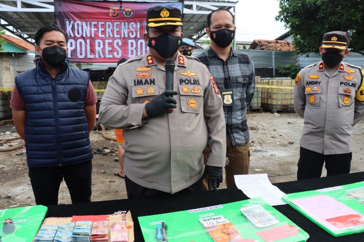 Polres Bogor Ungkap Pelaku Penimbunan BBM Solar Bersubsidi di Gunung Putri
