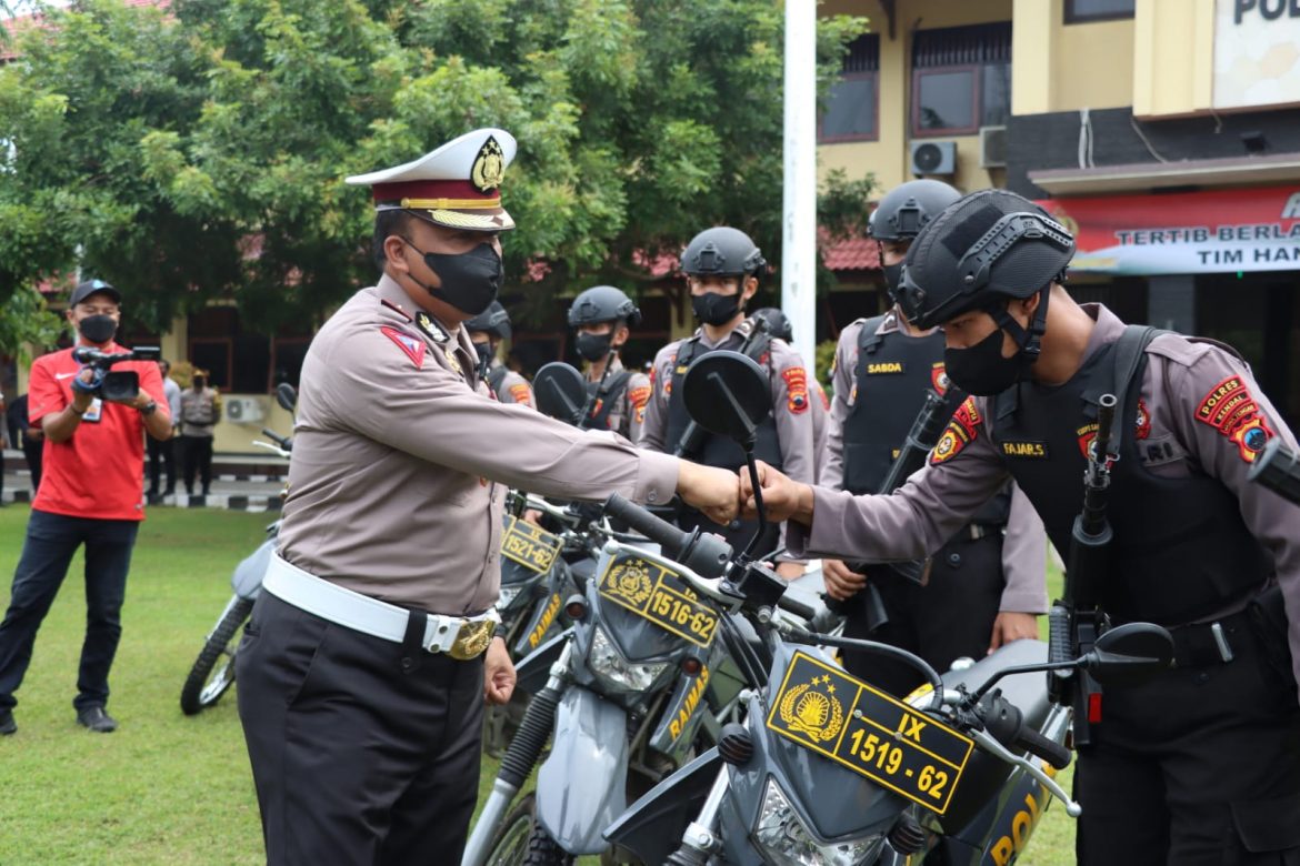 Cegah Aksi Begal di Wilayahnya, Polres Kendal Launching Tim Handal