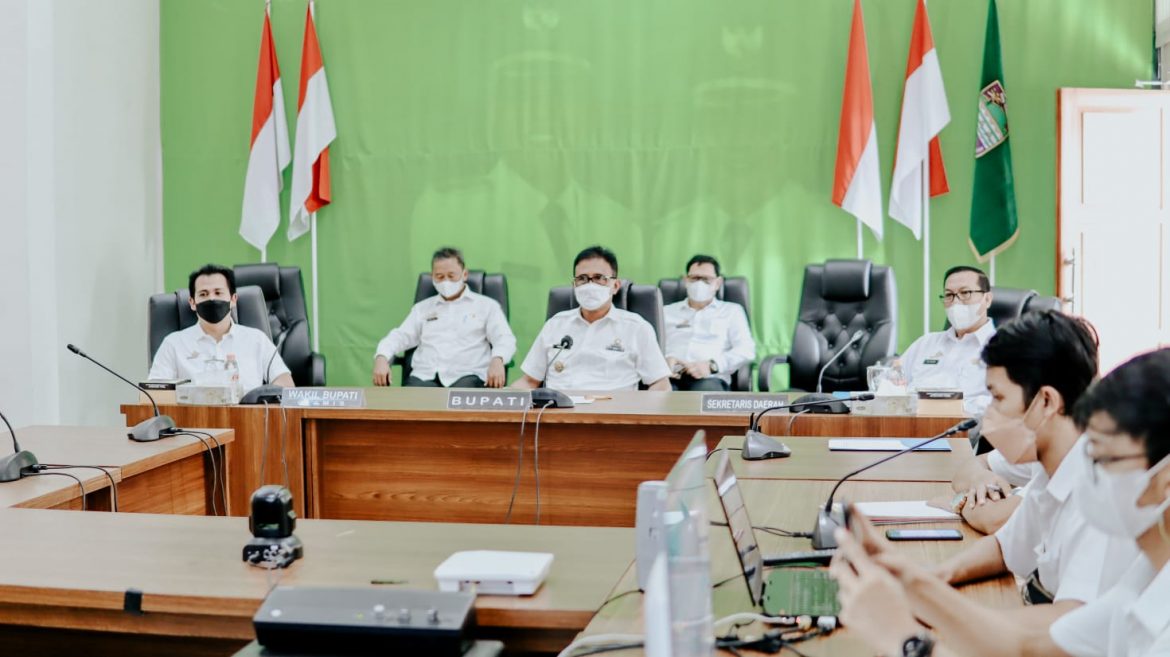 Pemkab Ciamis ikuti Entry Meeting Virtual BPK RI Perwakilan Jabar