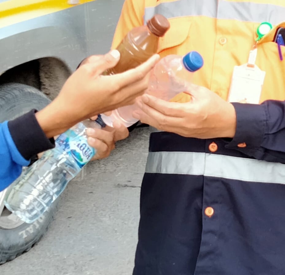 Aliran Sungai di Wilayah Nanggung di Duga Tercemar, Polsek Nanggung Lakukan Penyelidikan