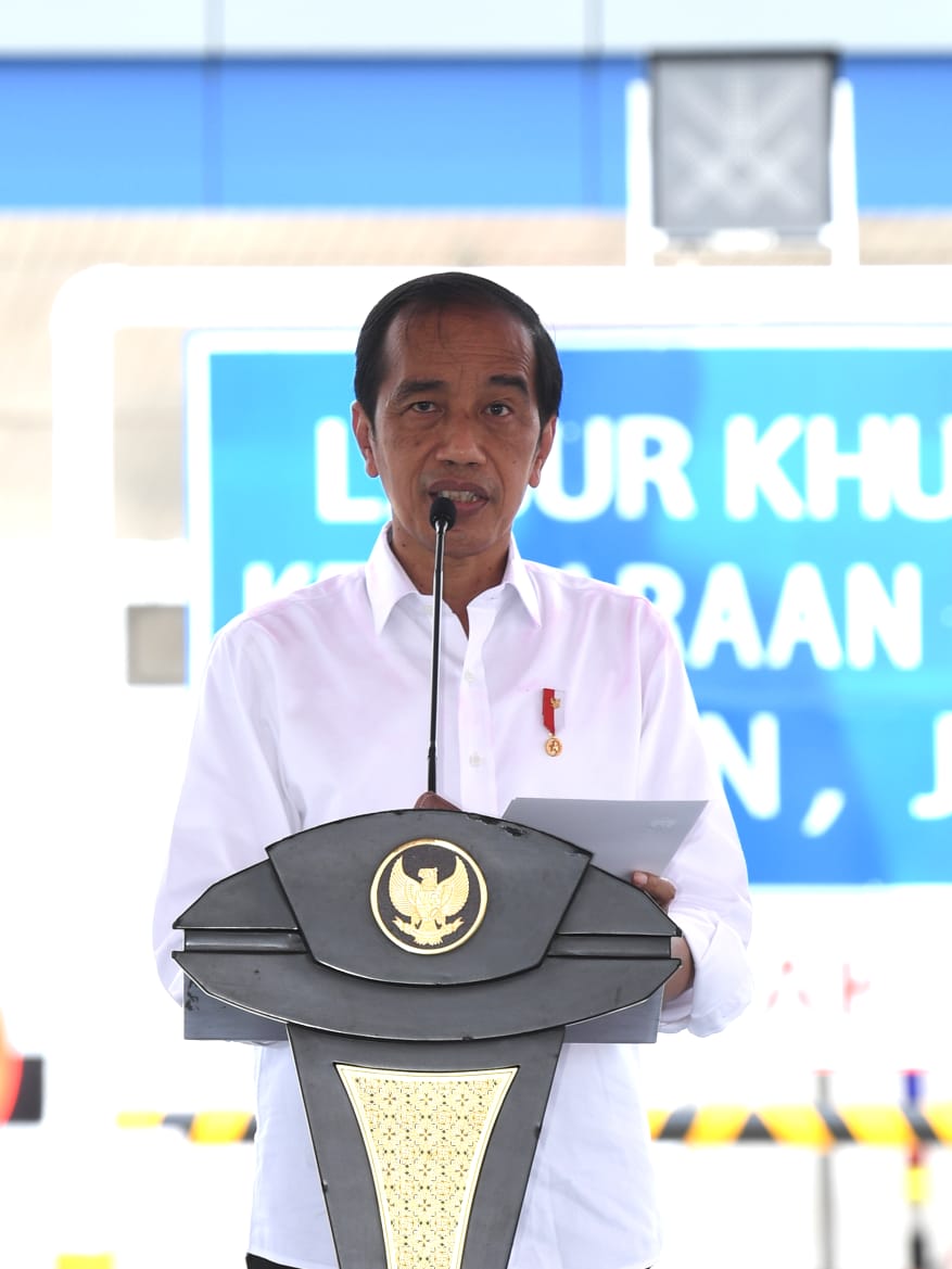 Presiden Jokowi Resmikan Jalan Tol Binjai-Langsa Seksi I Binjai-Stabat