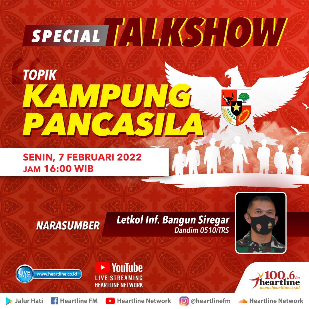 Dandim 0510/Trs Narsum Dengan Topik Kampung Pancasila