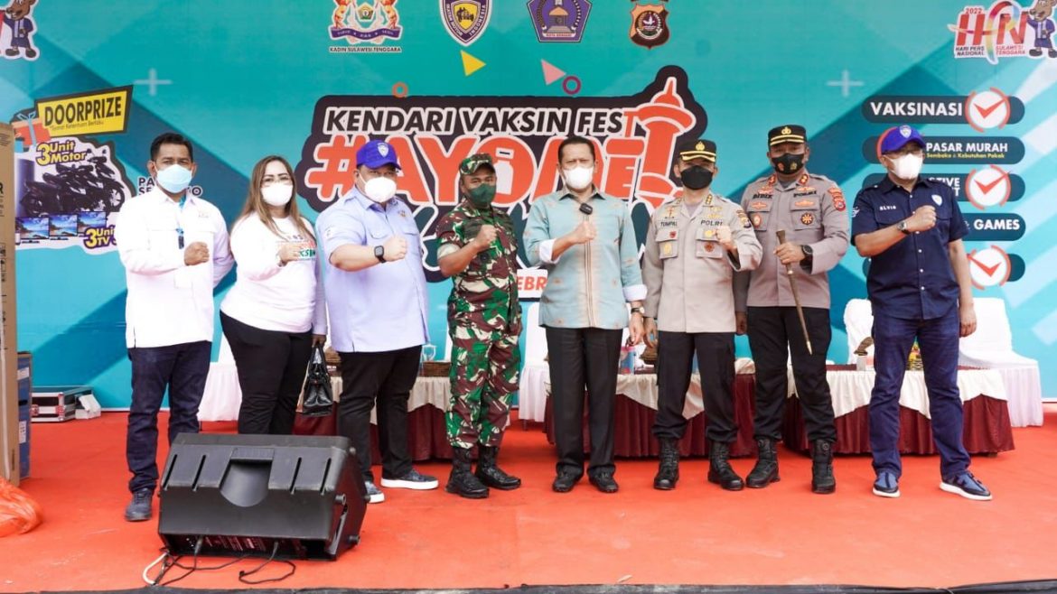 Bamsoet Apresiasi Pelaksanaan Festival Vaksinasi Covid-19 Gratis di Sulawesi Tenggara