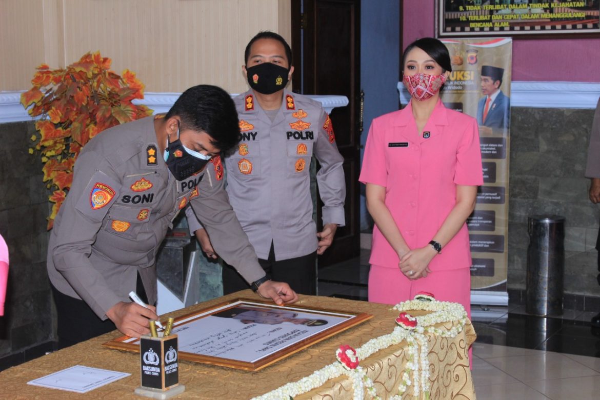 Polres Ciamis Gelar Acara Kenal Pamit Pimpinan Sekaligus Ucapan Perpisahan