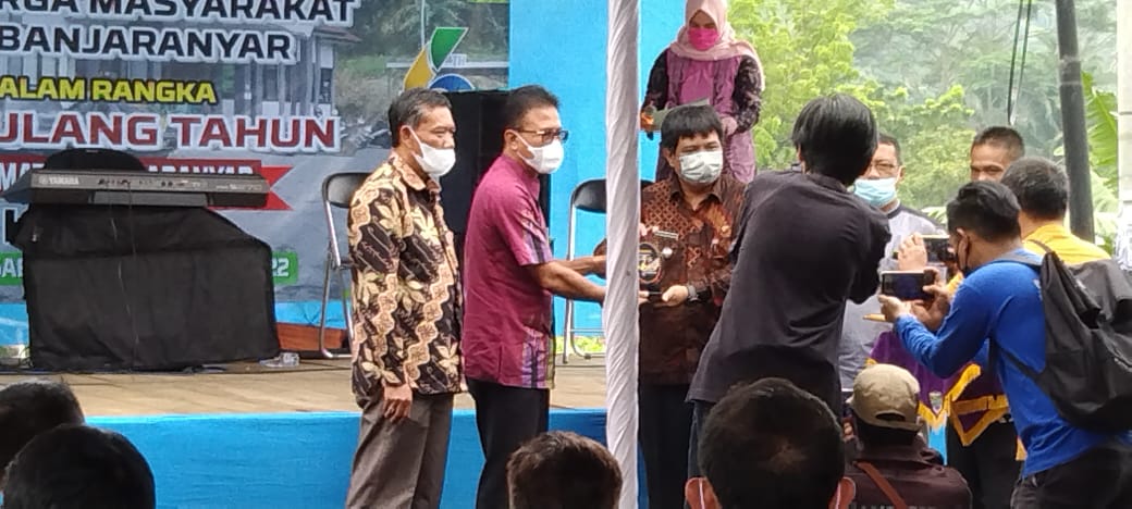 Kapolsek Banjarsari  Hadiri Acara Peringatan Hari Jadi ke-6 Kecamatan Banjaranyar