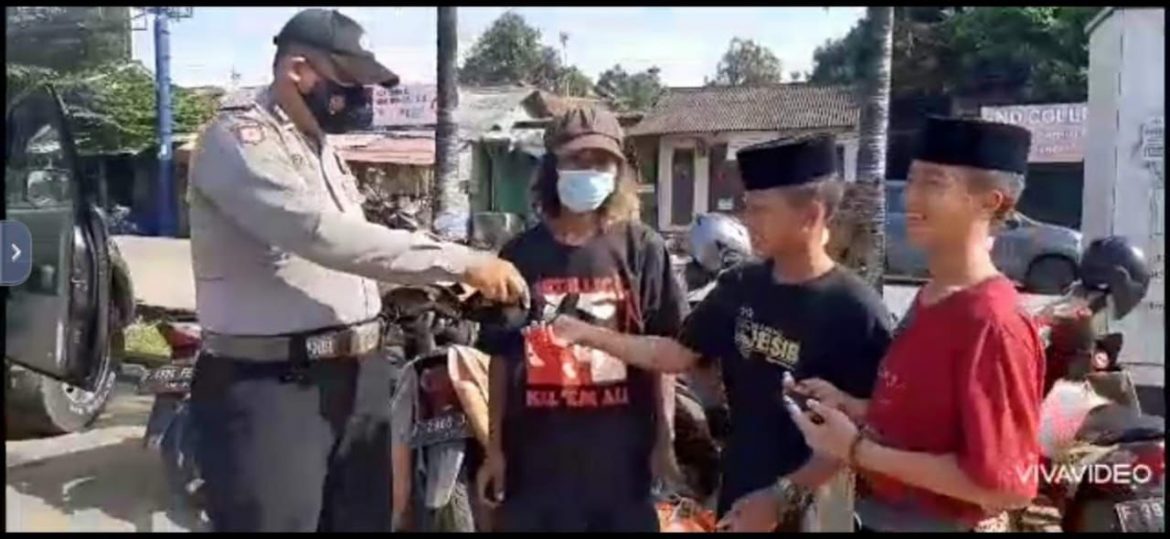 Dalam Rangka PPKM Level 3, Polsek Gunungsindur Laksanakan Operasi Yustisi