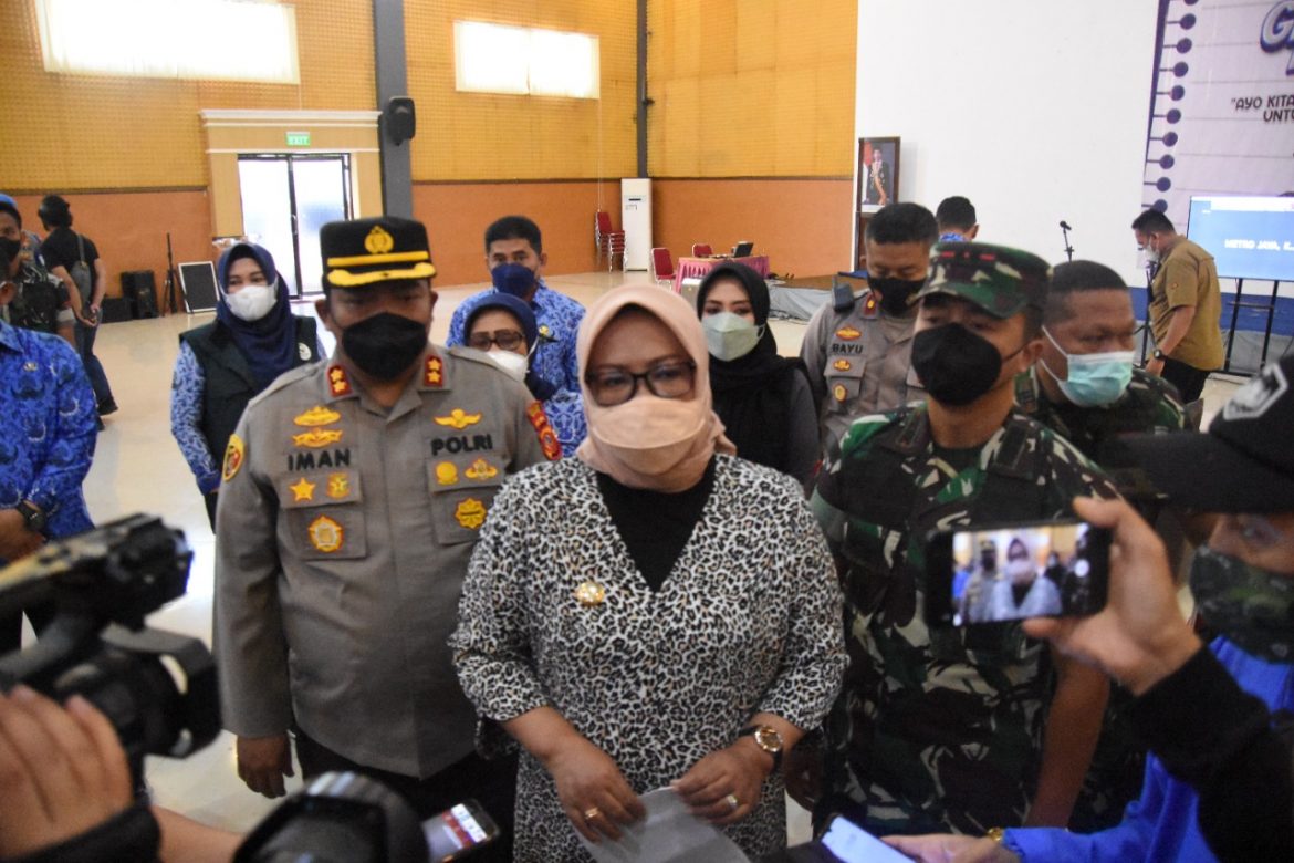 Vaksinasi Massal Serentak Seluruh Indonesia di Gelar Polres Bogor