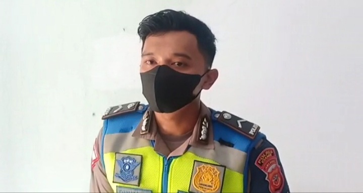 Sempat Kejar- Kejaran Bersama Petugas,Pelaku Tabrak Lari Akhirnya Diamankan Satlantas Polres Ciamis