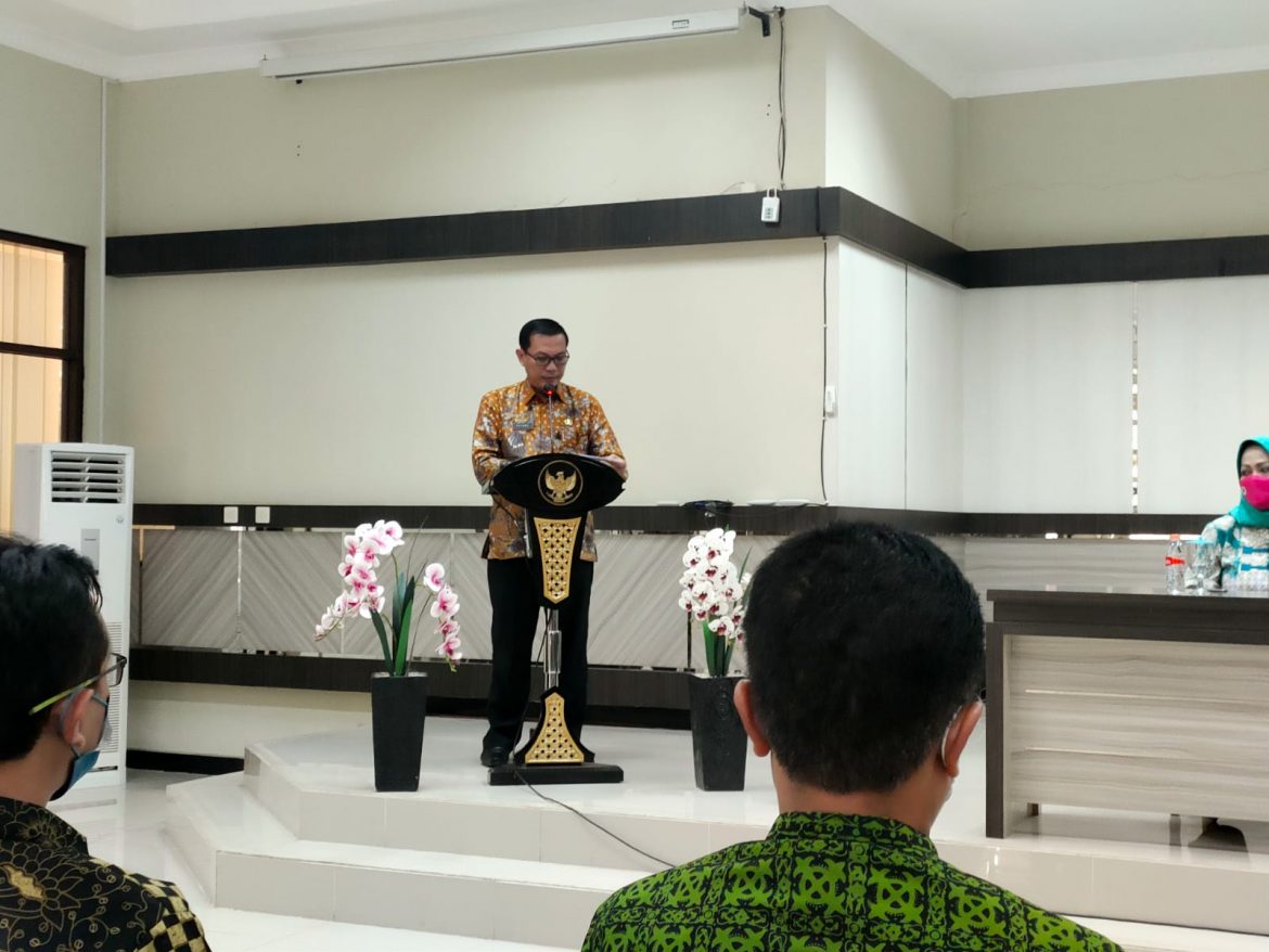 Sekda Ciamis Hadiri Pembukaan Ujikom Seleksi Terbuka JPTP Kabupaten Ciamis