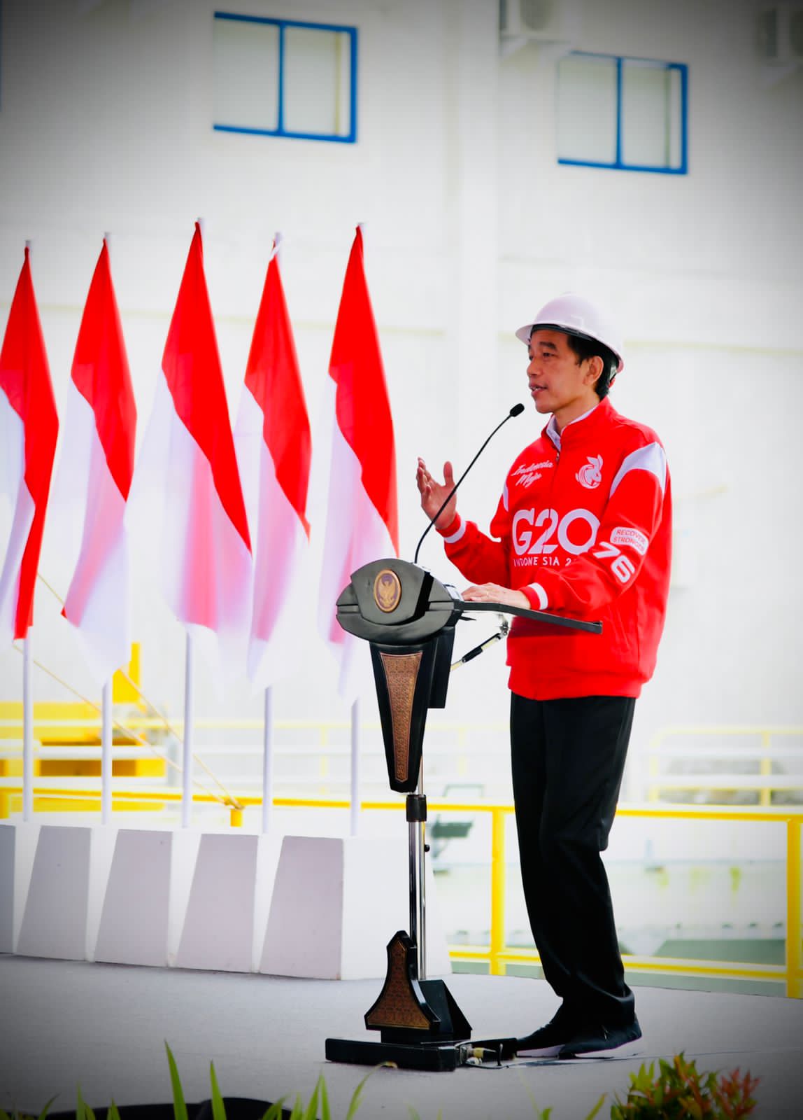 Presiden Joko Widodo Resmikan PLTA di Kabupaten Poso