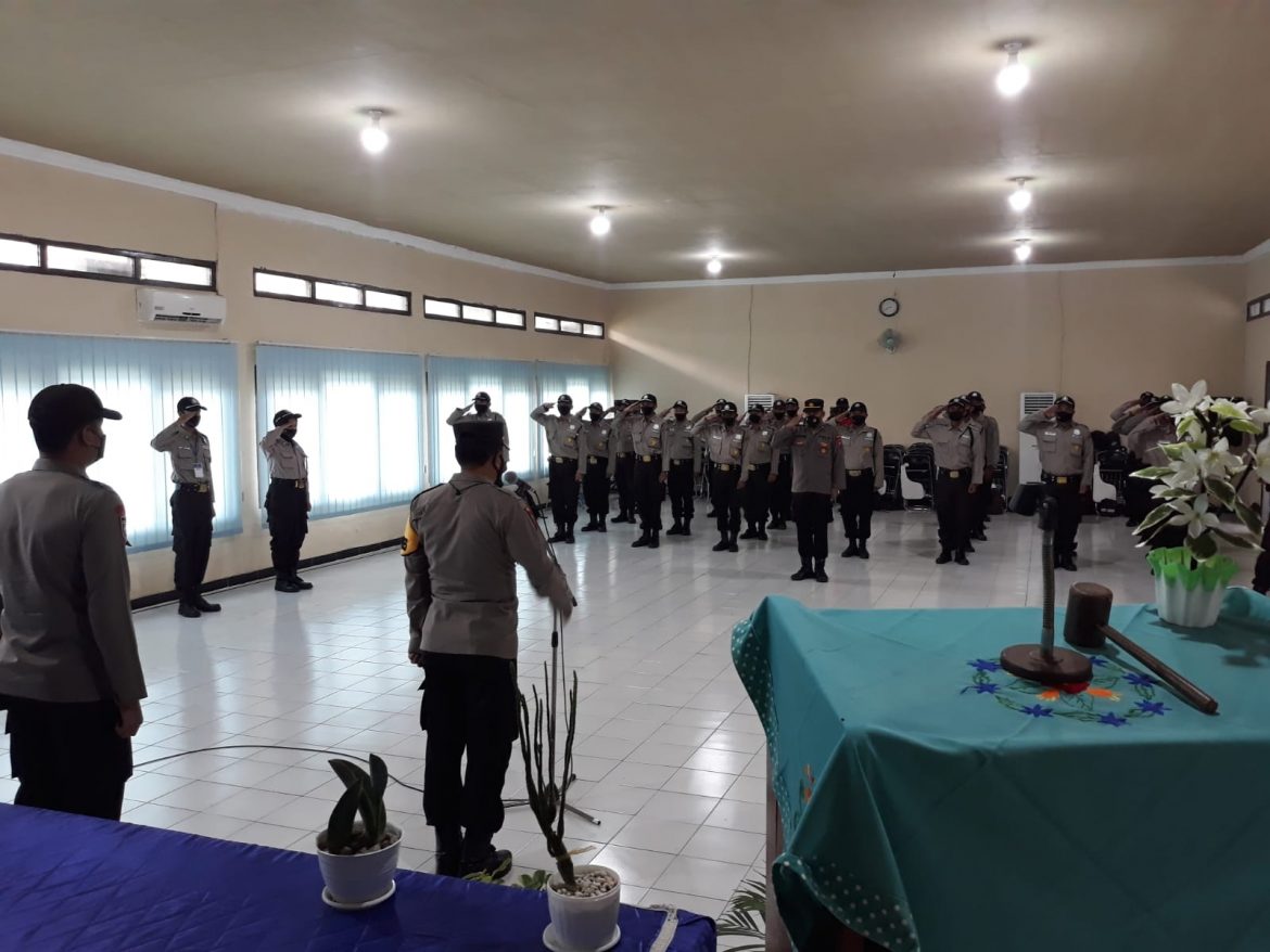 38 Peserta Diklat Gada Pratama Selesai Ikuti Pelatihan di Polres Kendal