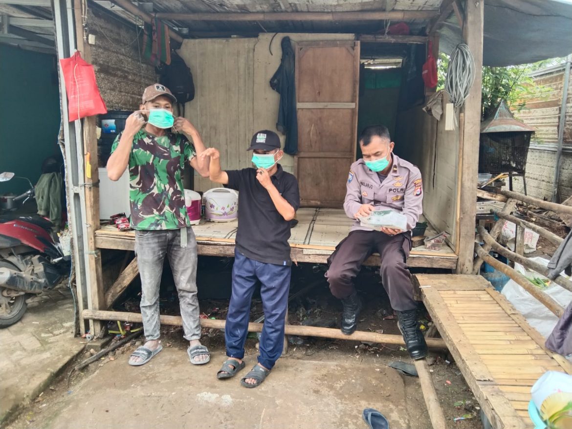 Kanit Binmas Polsek Rajeg Polresta Tangerang Giat Preventif dan Door To Door Sistem Guna Kamtibmas