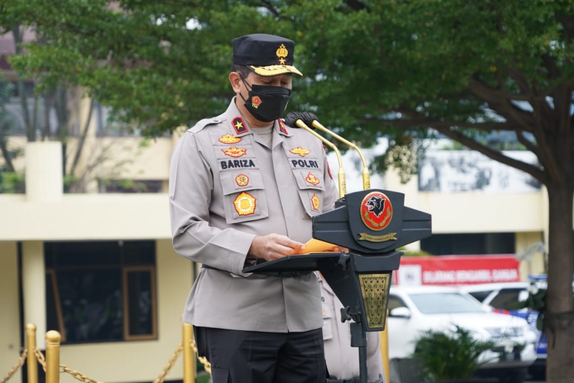 Wakapolda Jabar Pimpin Apel Gelar Pasukan Operasi Keselamatan Lodaya Tahun 2022