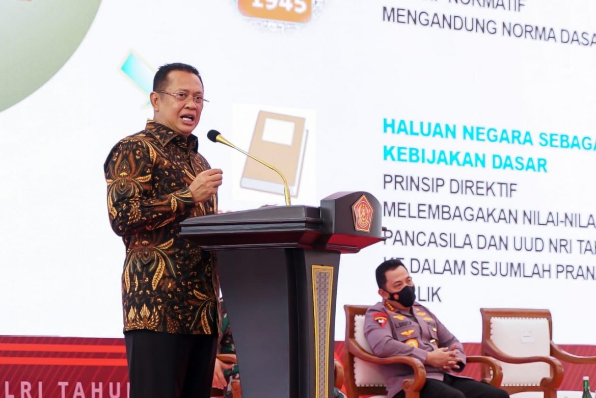 Rapat Pimpinan TNI – Polri, Bamsoet Tekankan Pentingnya Pokok-Pokok Haluan Negara