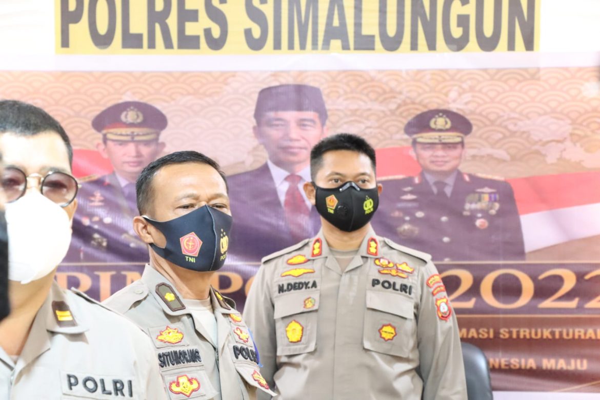 Kapolres Simalungun Ikuti Rampim Polri Tahun 2022, “Kapolri Meminta Personil Tanamkan Nilai Tribrata dan Catur Prasetya, Sesuai Intruksi Presiden”.