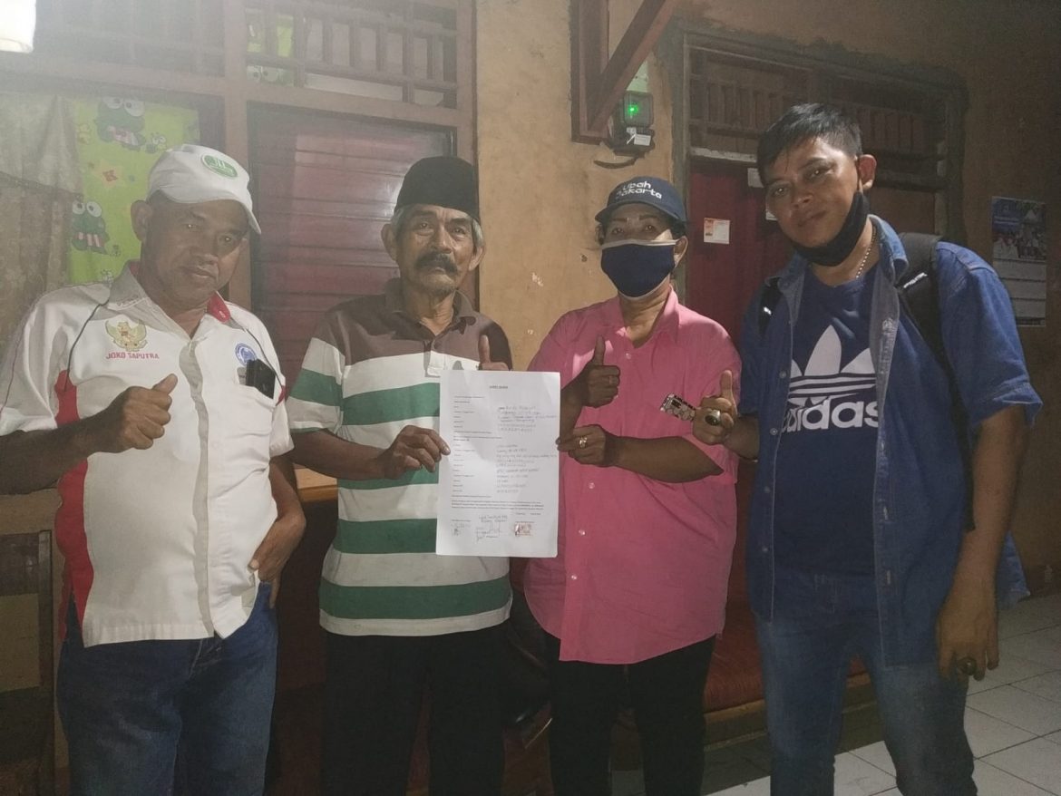 Korban Berikan Surat Kuasa kepada Joko, Terkait Papan Reklame Menimpa Bangunan Warga