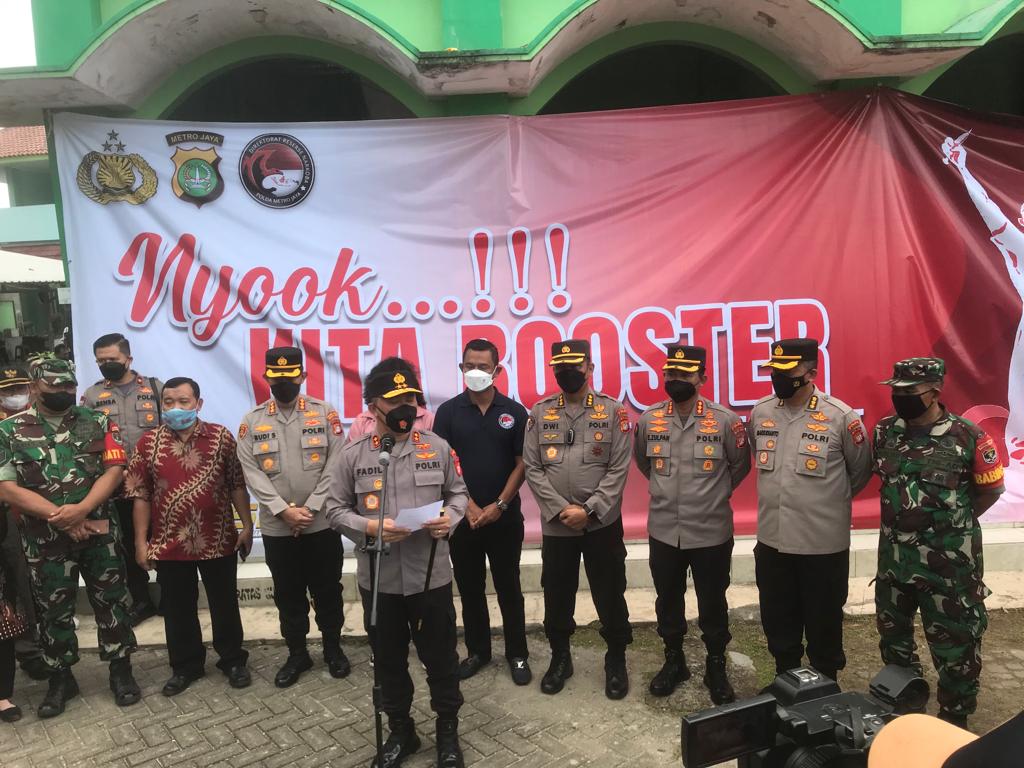 Polda Metro Jaya Gelar Vaksin Booster Akhir Pekan Menuju Ramadhan Yang Aman Dan Nyaman
