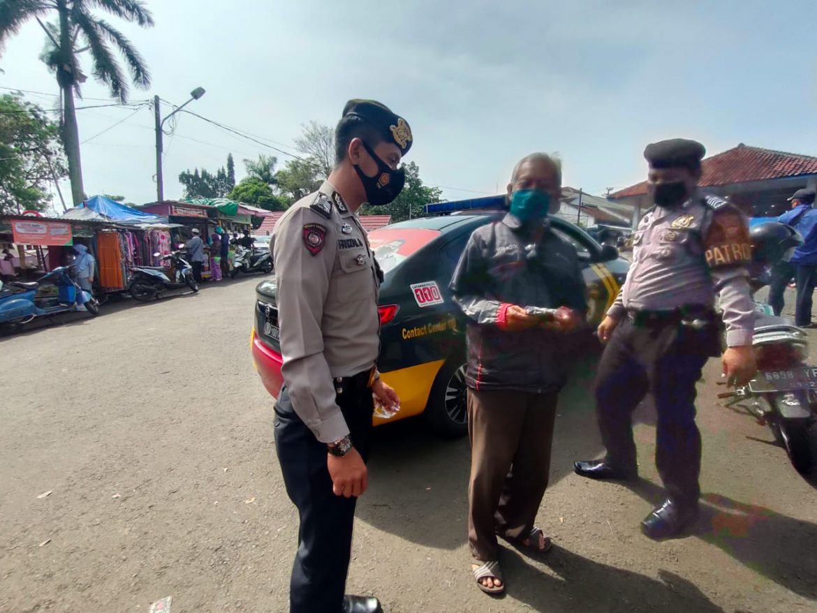 Polres Ciamis Gelar Operasi Yustisi Penegakan Disiplin Protokol Kesehatan