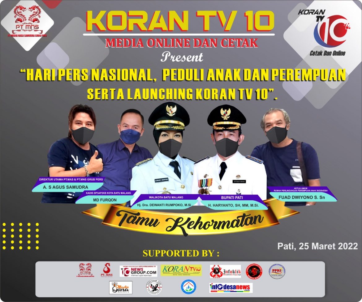 Jelang Launching Koran TV10 Di Pati, Direktur Beserta Crew Lakukan Persiapan
