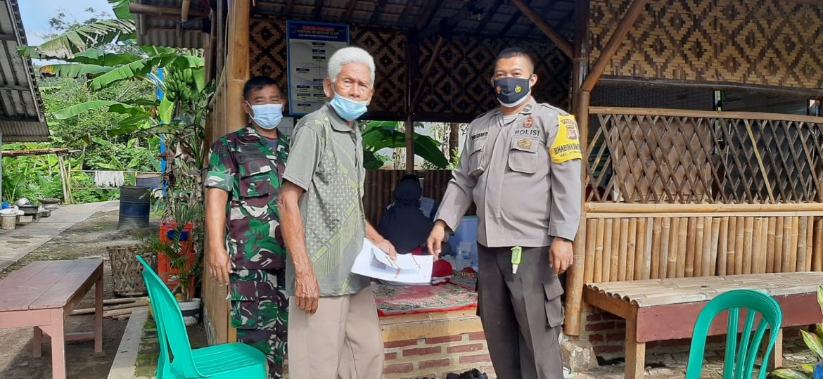 Polsek Purwaharja Polres Banjar Gelar Kegiatan Silaturahmi, Pembinaan, Penyuluhan, dan Sosialisasi Prokes