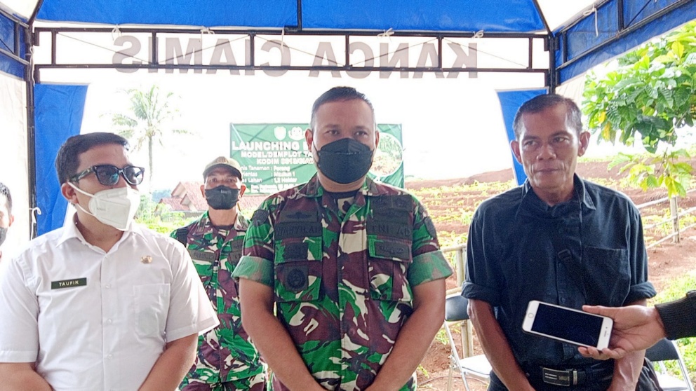 Terobosan Panglima Kodam III/Siliwangi Dalam Menjaga Stabilitas Ketahanan Pangan, Launching Pupuk Bios 44