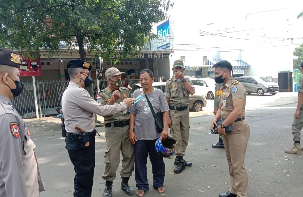 Operasi Yustisi Gakplin Polsek Bacip Polrestabes Bandung