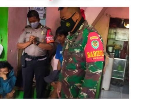 Polsek Dramaga Evakuasi Penemuan seorang laki-laki yang telah meninggal dunia karna tersambar petir