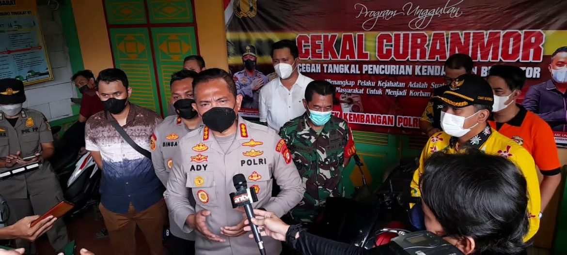 Polres Metro Jakarta Barat Meluncurkan Program Cekal Curamor Di Wilayah Jakarta Barat