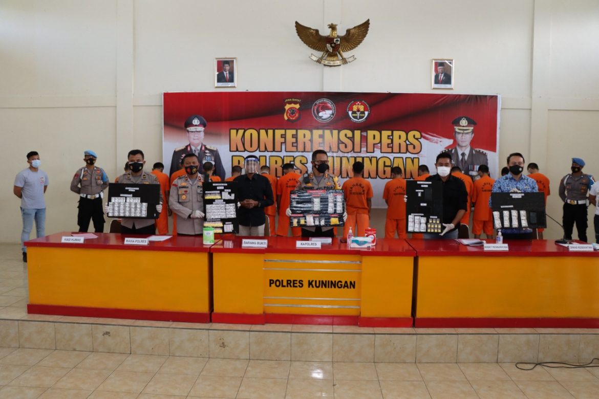 Polisi Ungkap 11 Kasus Narkoba Dan Amankan 16 Tersangka