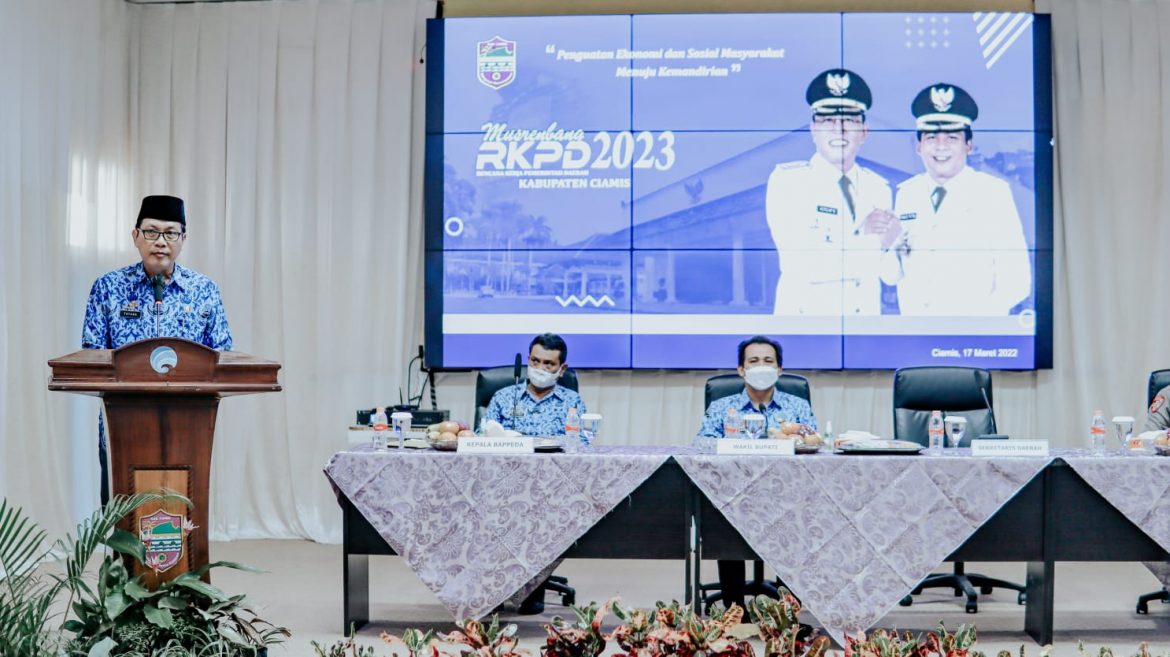Pemkab Ciamis Gelar Musrenbang RKPD Tahun 2023