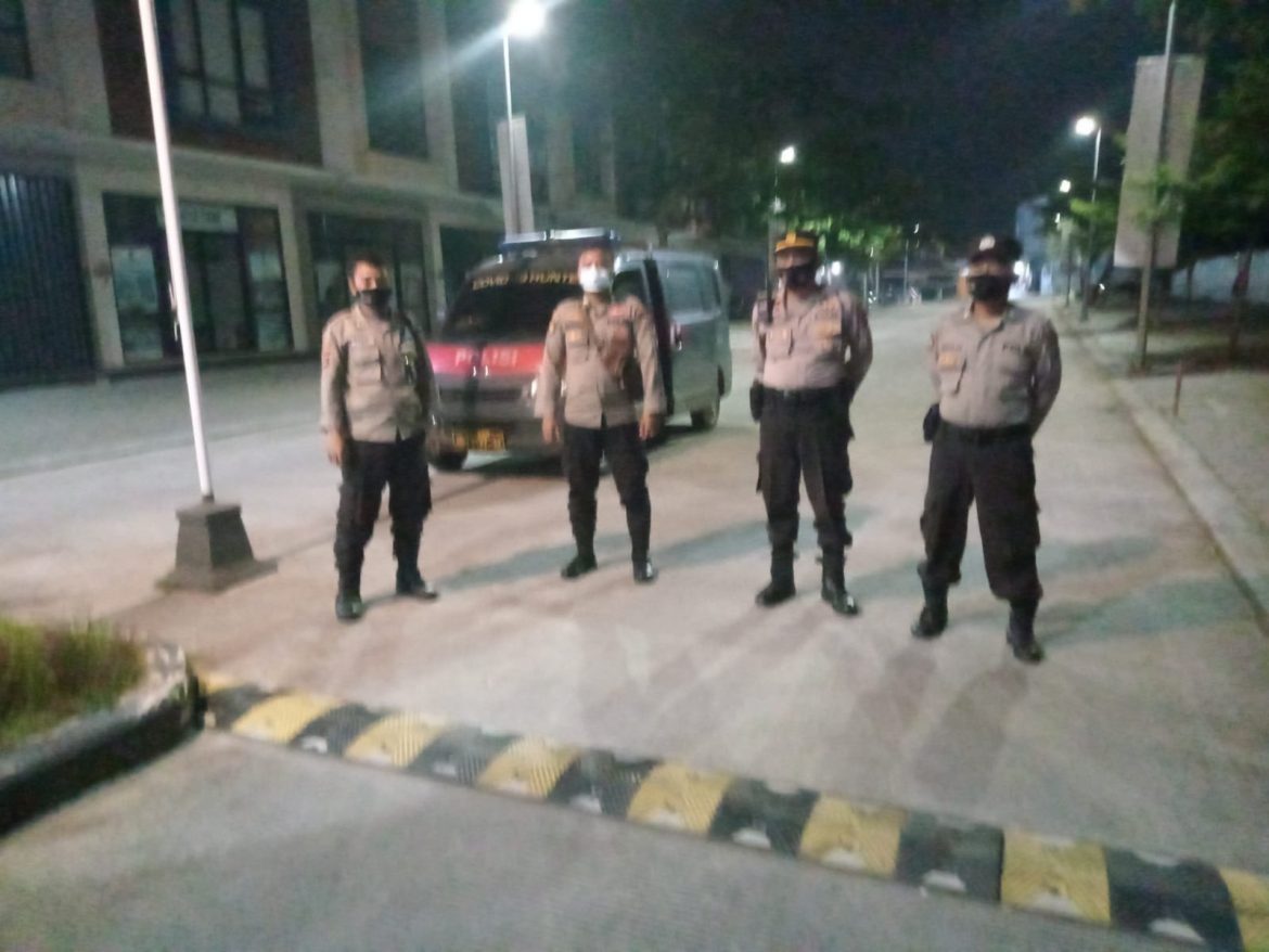 Jajaran Polsek Mauk Polresta Tangerang Patroli Mobile di Perumahan