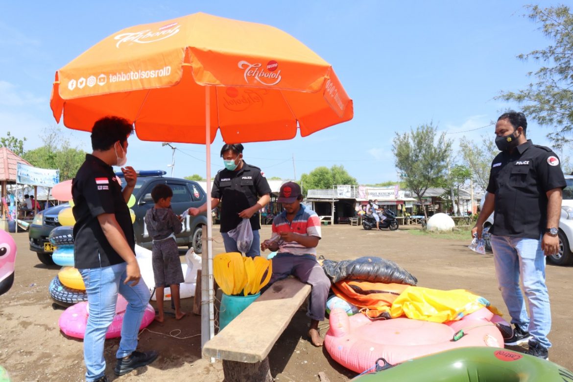 Hari Libur, Polisi Beri Himbauan Prokes Sasar Wisata Pantai