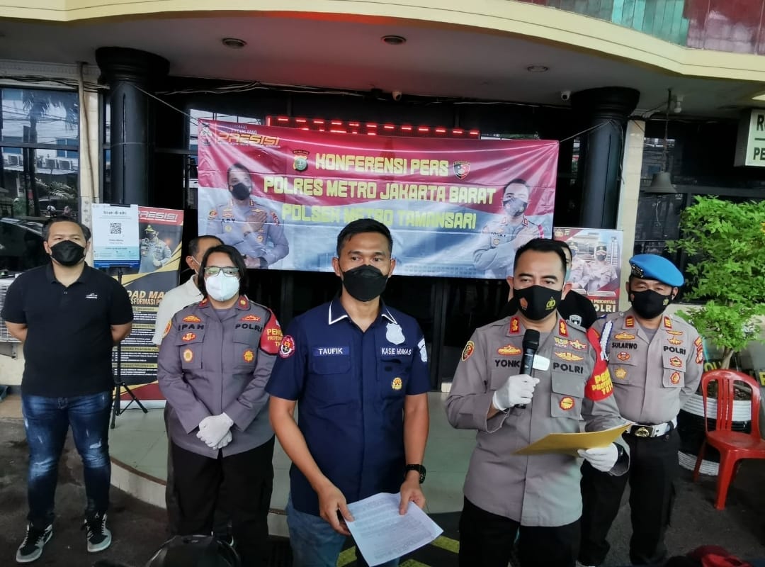 Polsek Metro Taman Sari Mengamankan Pelaku Penipuan Bermodus Menawarkan Lowongan Pekerjaan Melalui Jejaring Sosial Media Facebook