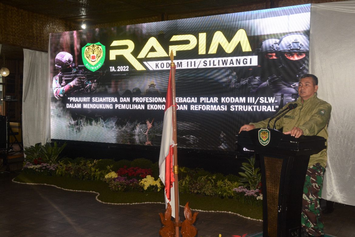 Pangdam III/Slw: Jadilah Pemimpin Yang Menjabarkan Loyalitas Menjadi Kecerdasan