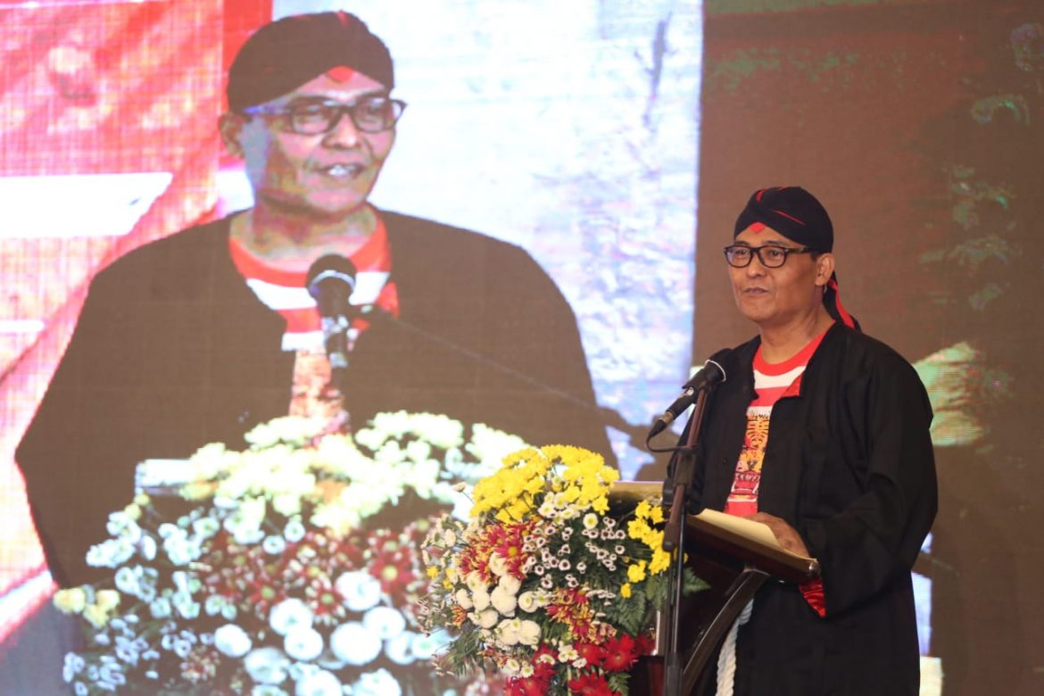 Buka Rakenis Dengan Pakaian Reog Ponorogo, Slog Polri Siap Mendukung Pemulihan Ekonomi Nasional