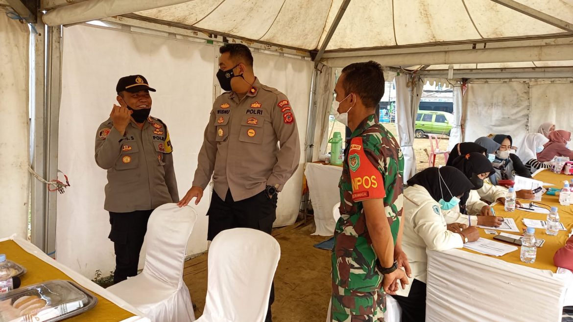Kalemdiklat Polri Lakukan Pemantauan Vaksinasi Serentak Indonesia Secara Virtual