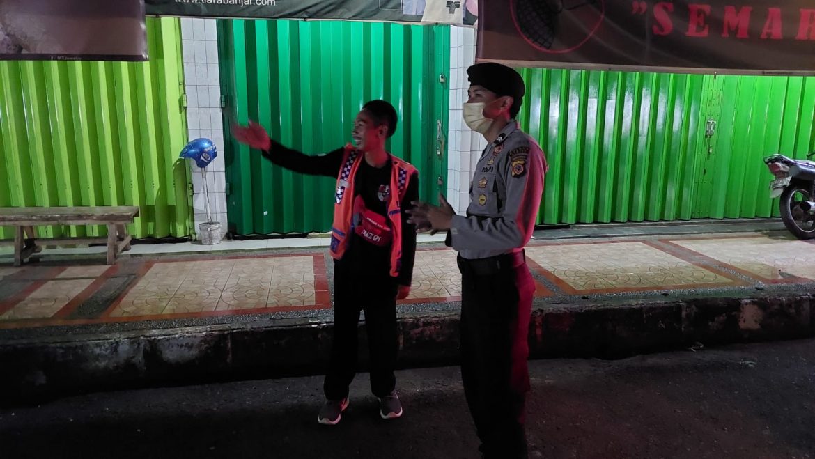 Polres Banjar Lakukan Patroli Pengamanan Obyek Vital di Malam Hari Rutin di Laksanakan Setiap Harinya