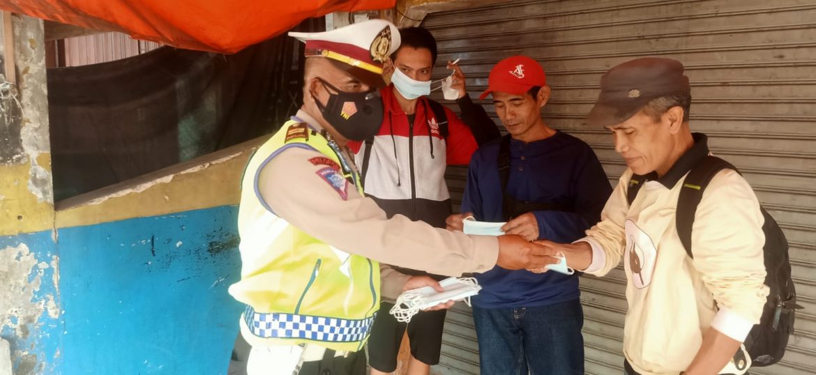 Jelang Ramadhan Polsek Ciampea Jaga Kondusifitas Melalui Patroli PPKM