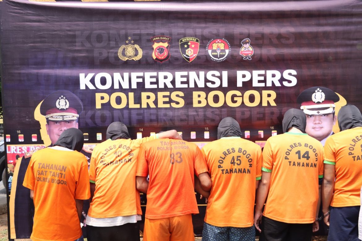 Polres Bogor Berhasil Menangkap Pelaku Begal Yang Viral di Medsos