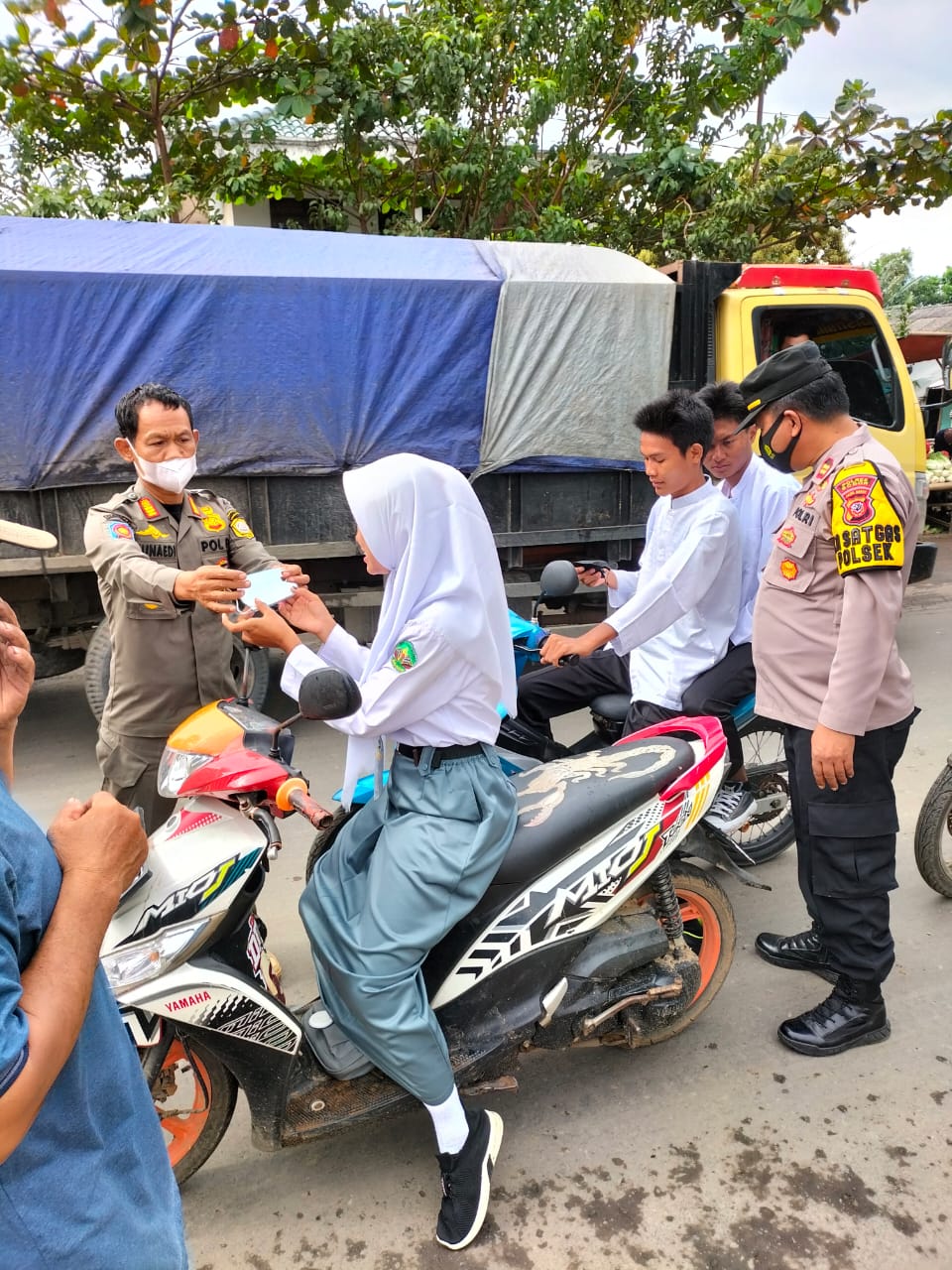 Polsek Tanjung Sari Himbau Warga Jaga Prokes