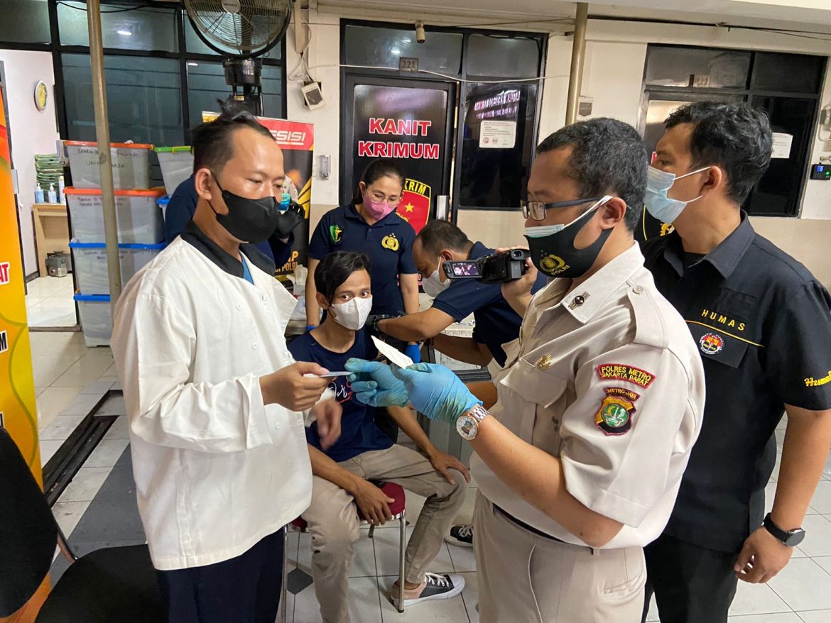 Polres Metro Jakarta Barat Sedikitnya Mengamankan Sebanyak 206 Orang Yang Diduga Hendak Akan Melakukan Aksi Unjuk Rasa Di kawasan Gedung DPR