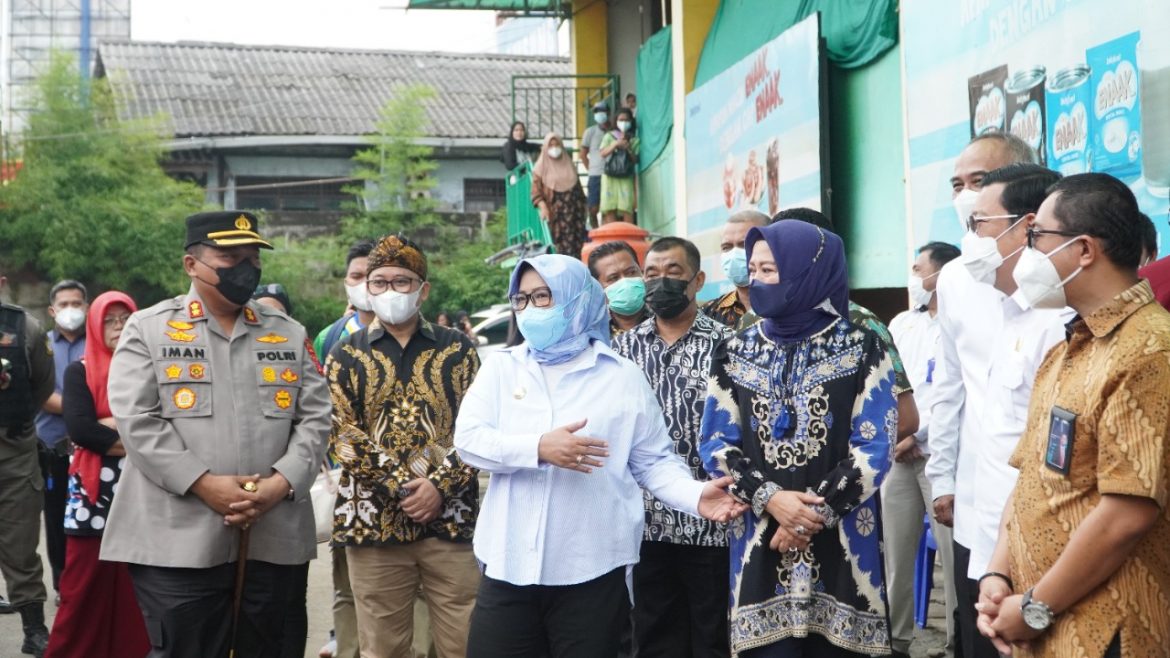 Kemendag Cek Harga Pangan di Pasar Cibinong