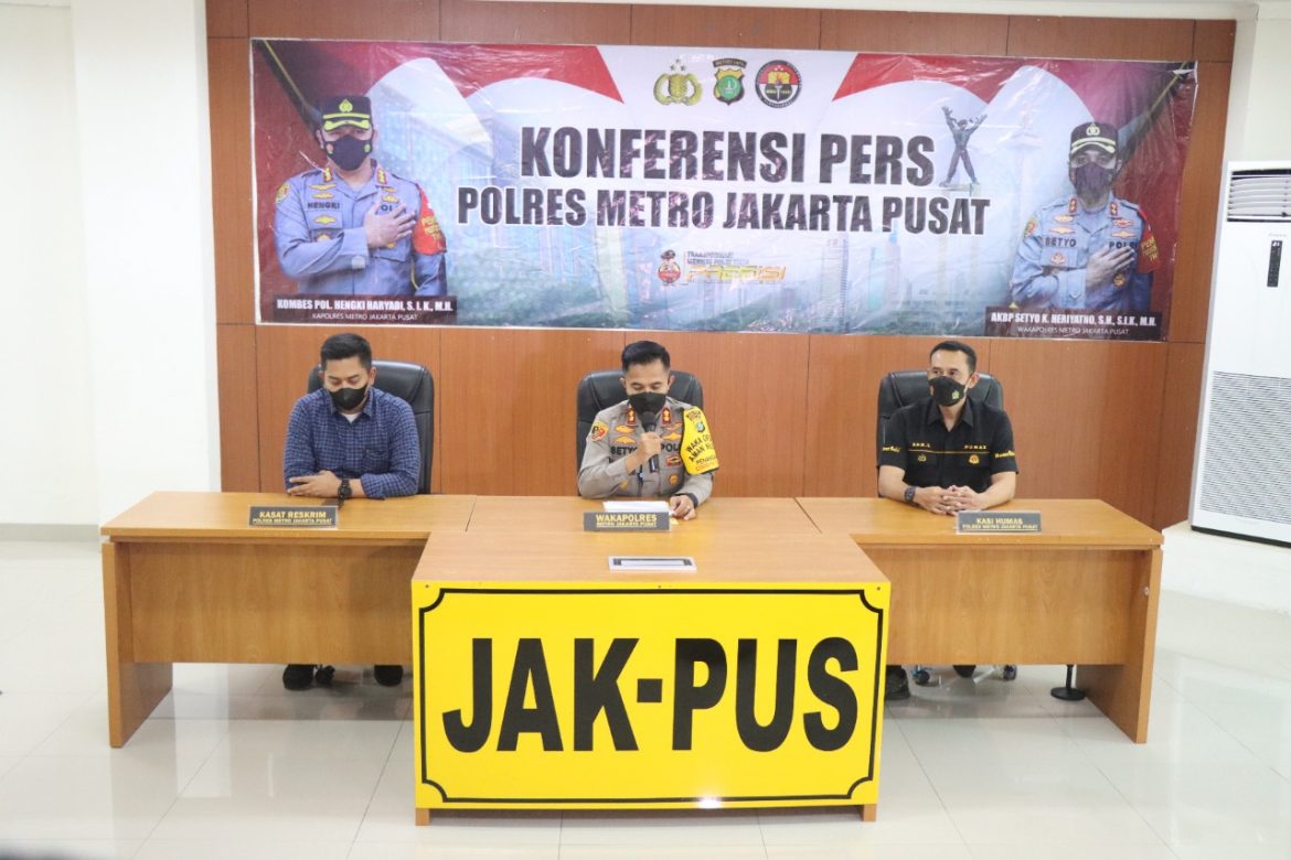 Para pelaku Pembakar Pospol Pejompongan Tanah Abang telah di Tangkap oleh Satreskrim Polres Jakarta Pusat