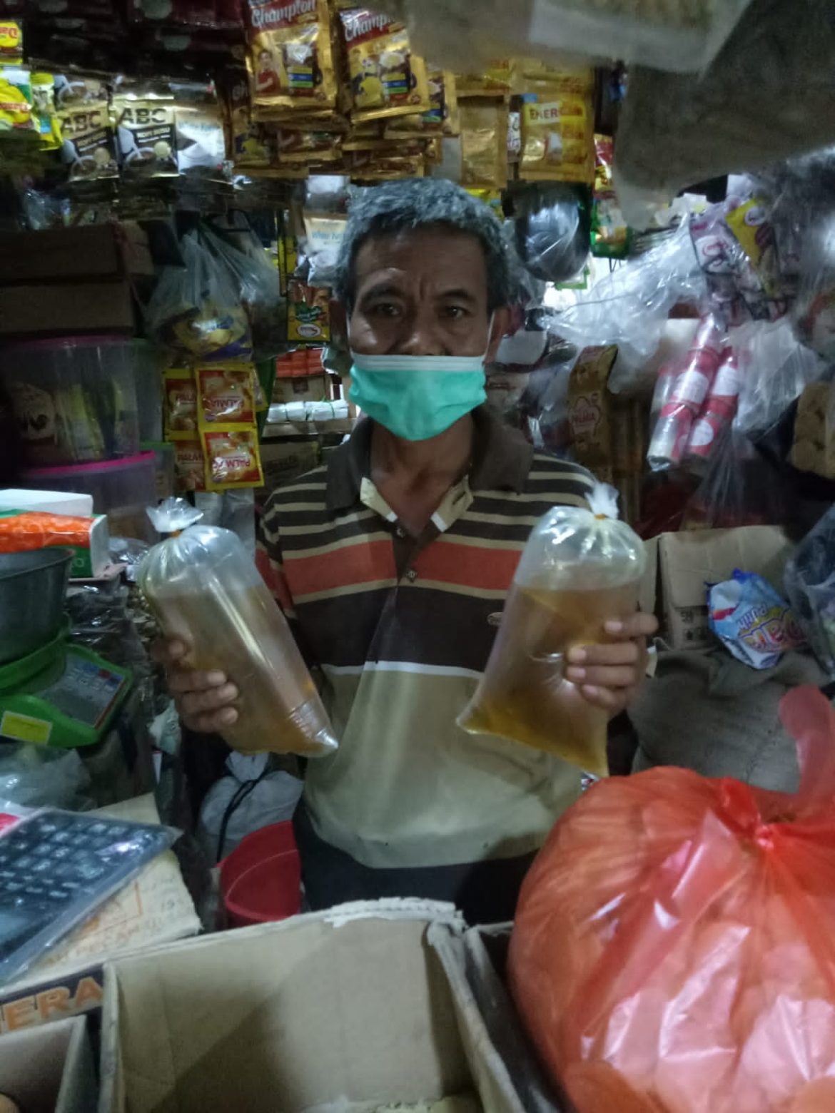 Ramadhan Hari Ke Sebelas, Polisi kembali Melakukan Sidak kesejumlah Pasar Di Wilayah Jakarta Barat