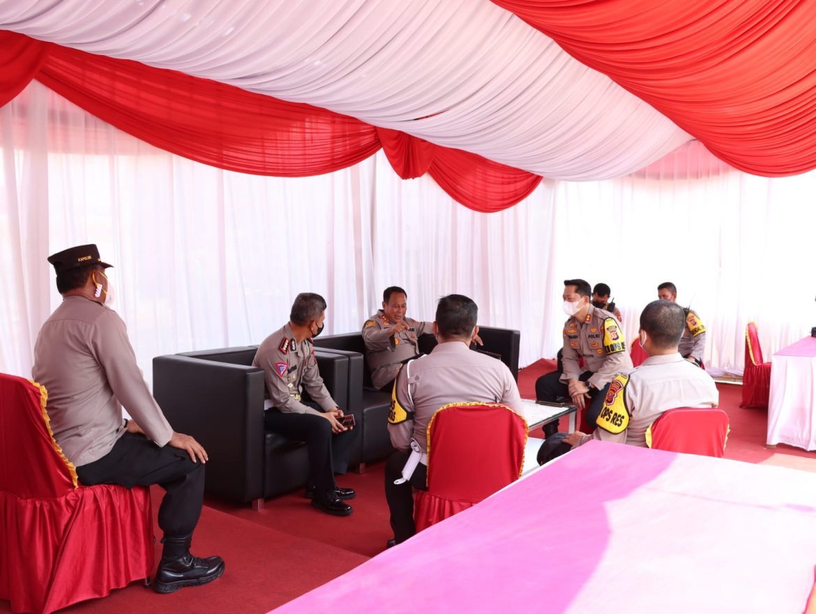 Kapolda Jabar Cek Kesiapan Pos Pengamanan Arus Mudik Lebaran Di Purwakarta
