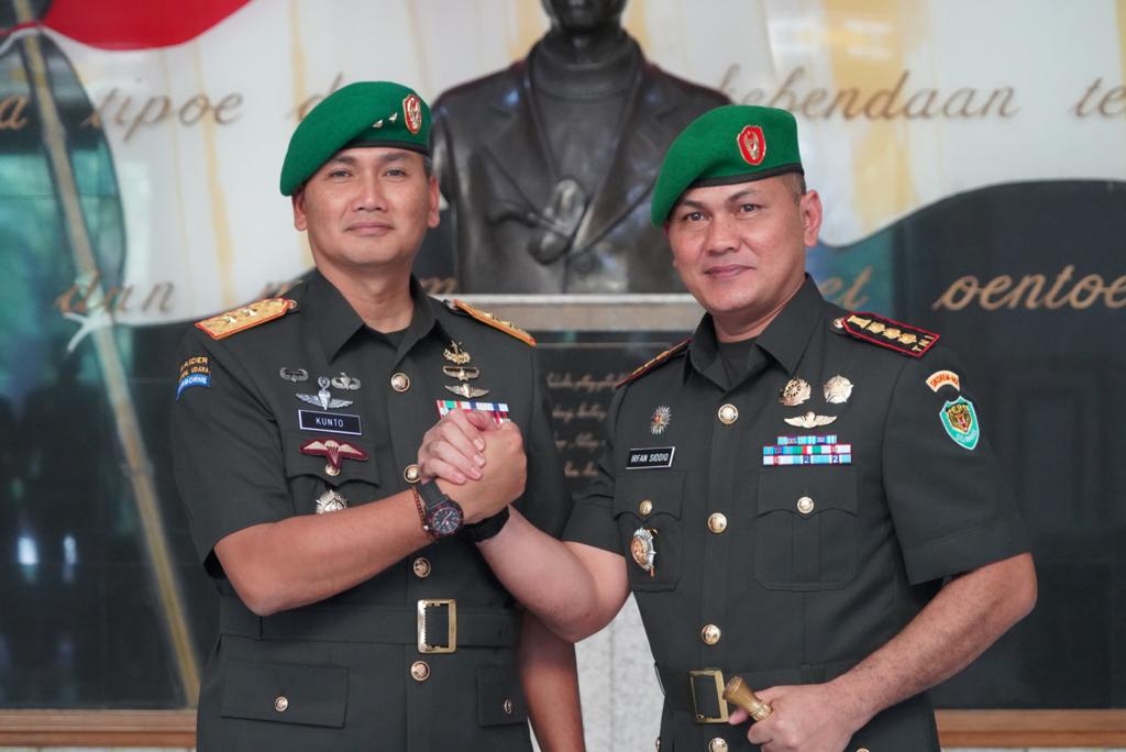 DANREM 062/TN RESMI DI JABAT OLEH KOLONEL CZI IRFAN SIDDIQ