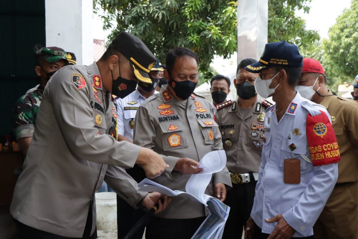 Kapolda Jabar Pastikan Kesiapan Sarana Dan Prasarana Jalur Mudik Di Jalur Arteri Pantura Indramayu